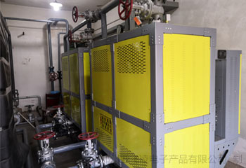 甘肅省慶陽(yáng)市某采油一廠(chǎng)2臺(tái)200KW電磁熱水鍋爐取暖